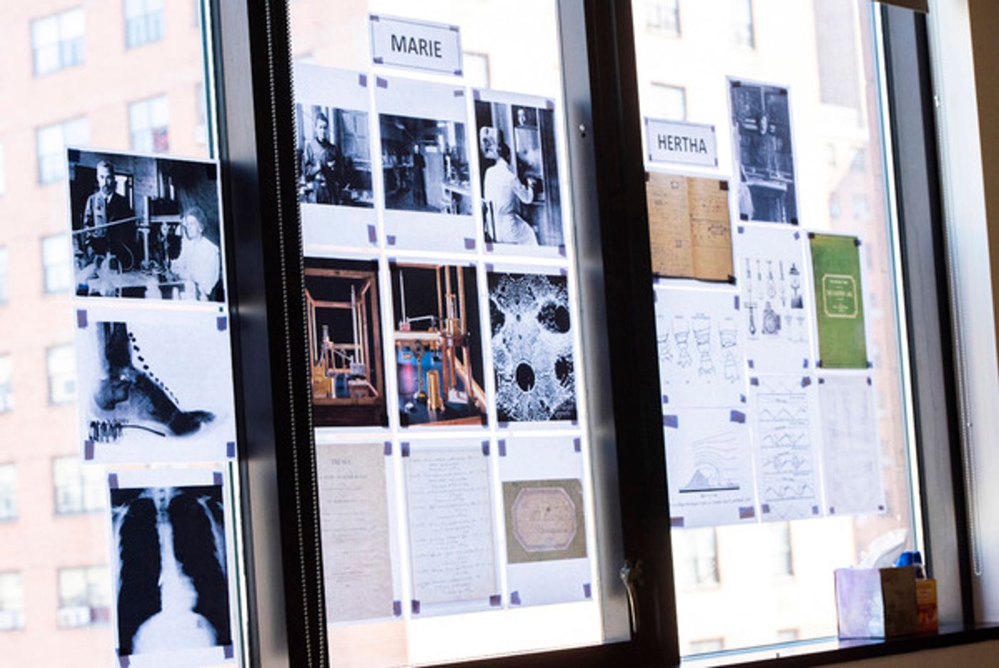 Photo Flash: In Rehearsal with THE HALF-LIFE OF MARIE CURIE  Image