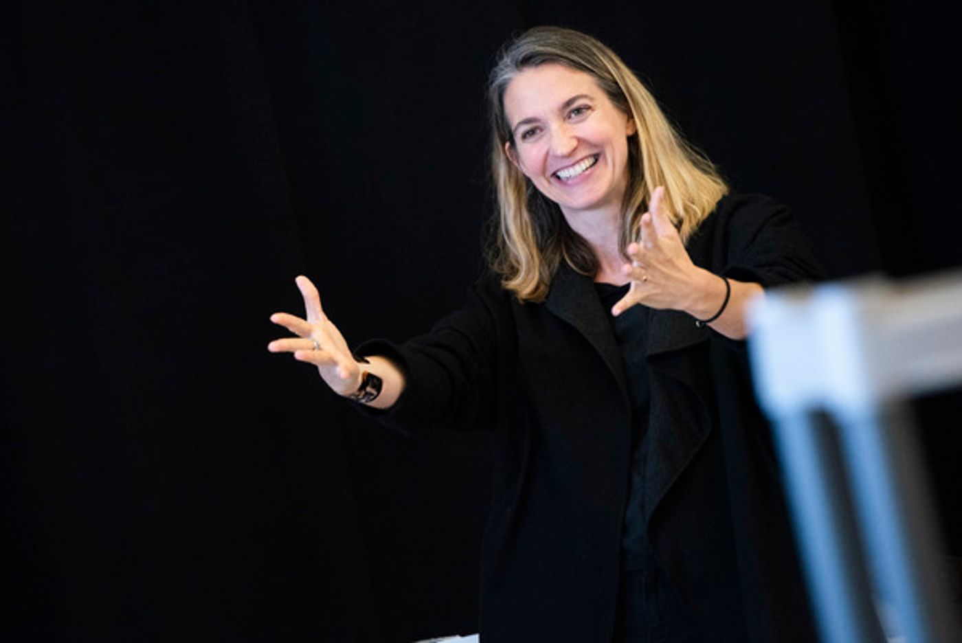 Photo Flash: In Rehearsal with THE HALF-LIFE OF MARIE CURIE  Image