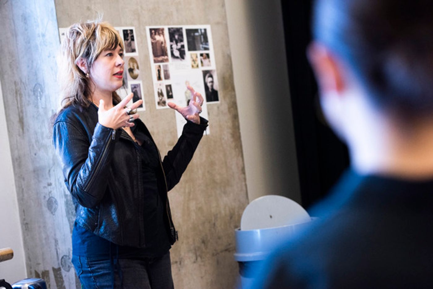 Photo Flash: In Rehearsal with THE HALF-LIFE OF MARIE CURIE  Image