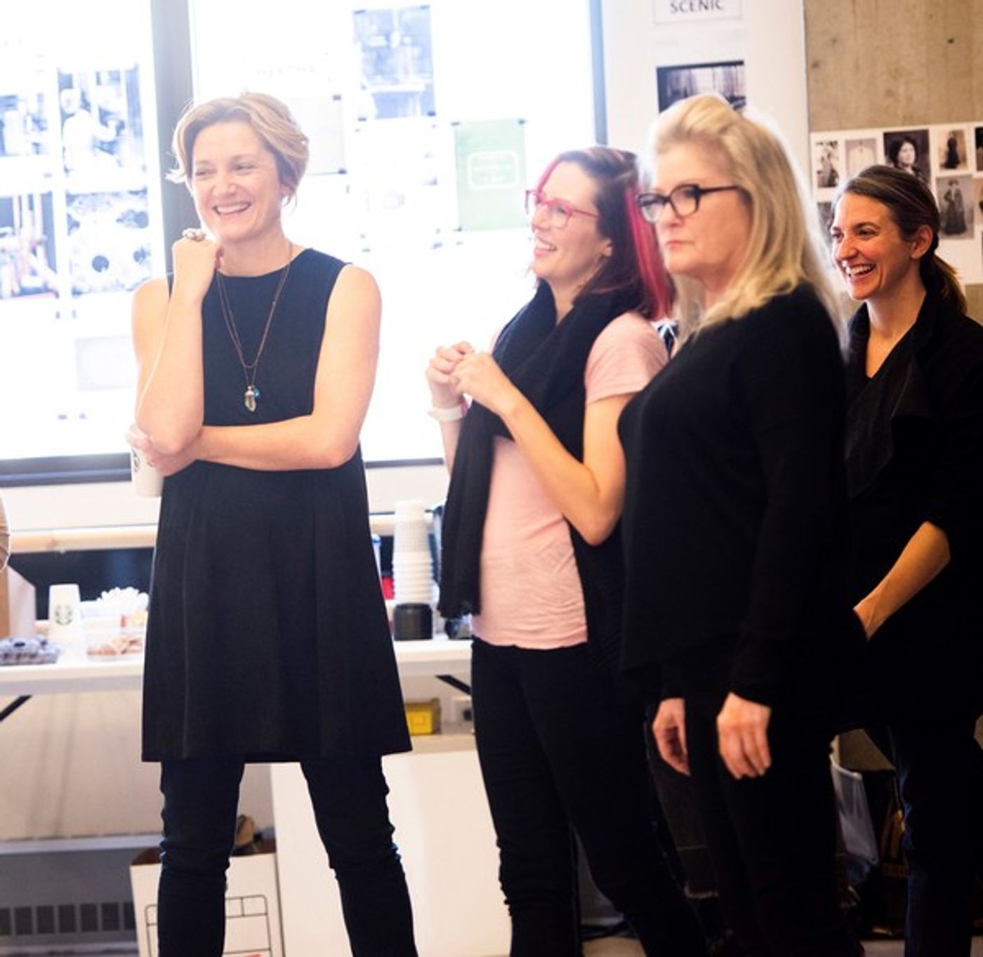 Photo Flash: In Rehearsal with THE HALF-LIFE OF MARIE CURIE  Image