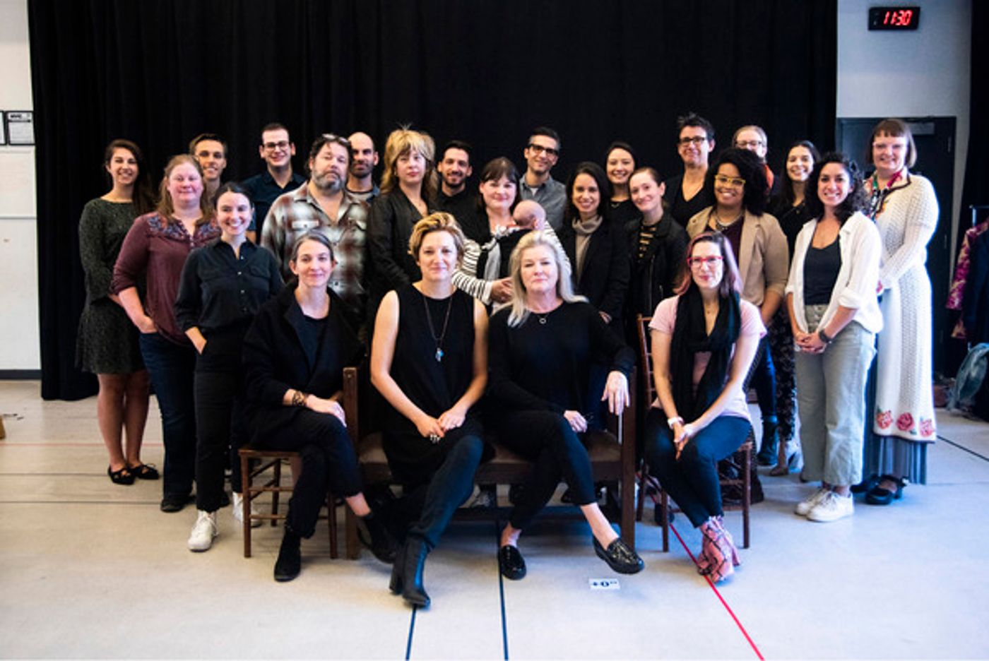 Photo Flash: In Rehearsal with THE HALF-LIFE OF MARIE CURIE  Image