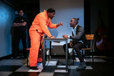 Abraham Makany, Shabazz Green, and Roderick Lawrence Photo