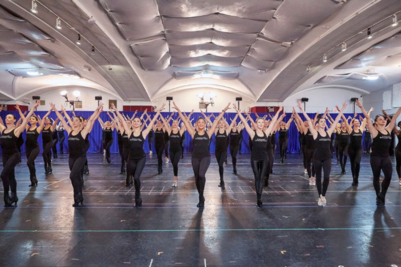 Photo Flash: The Radio City Rockettes Prepare For THE CHRISTMAS SPECTACULAR!  Image