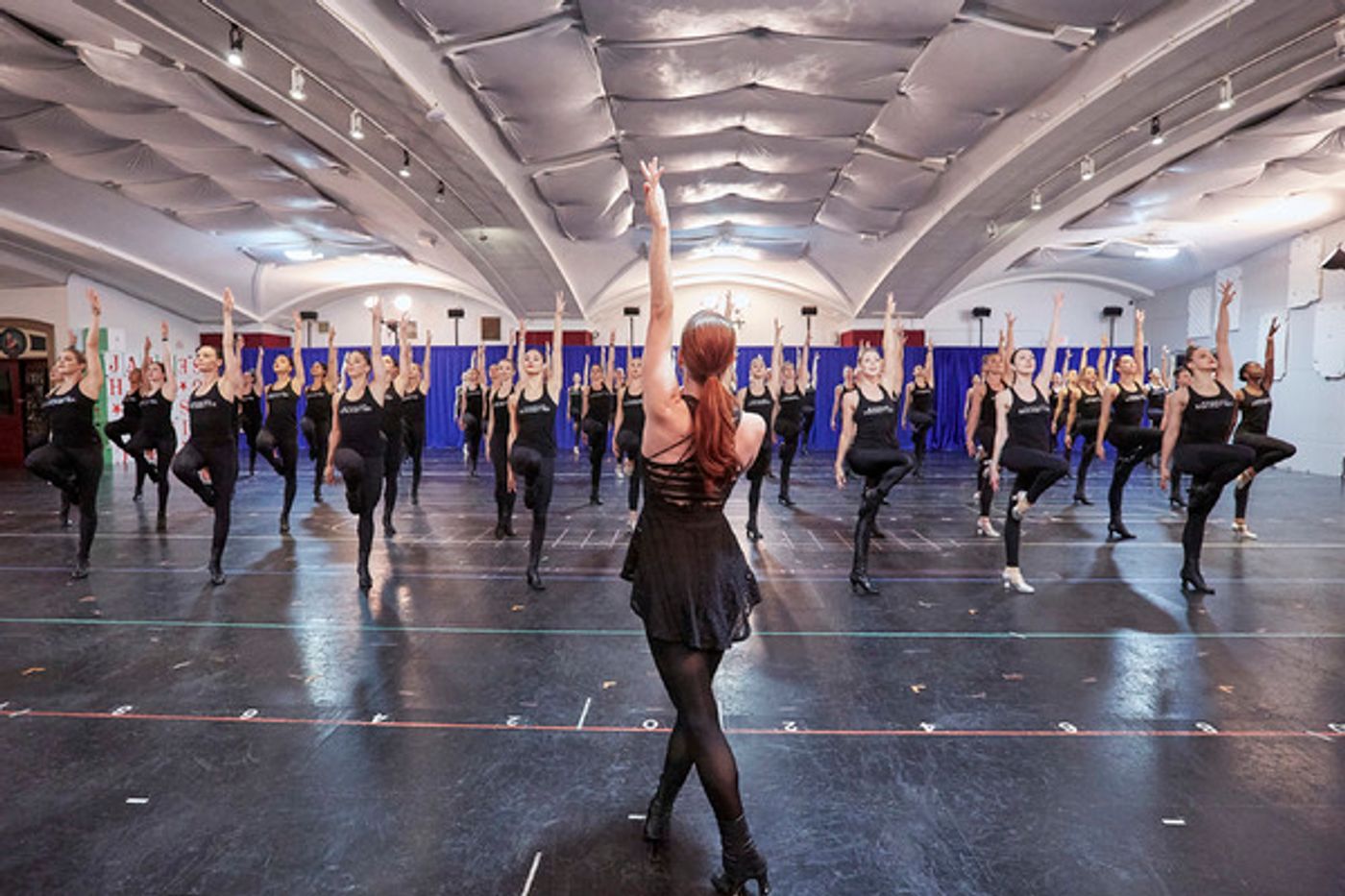 Photo Flash: The Radio City Rockettes Prepare For THE CHRISTMAS SPECTACULAR!  Image