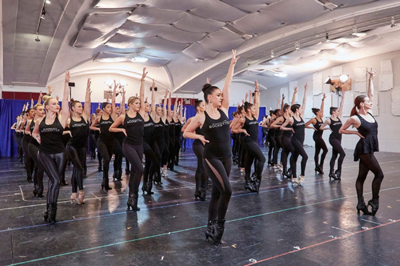 Photo Flash: The Radio City Rockettes Prepare For THE CHRISTMAS SPECTACULAR!  Image