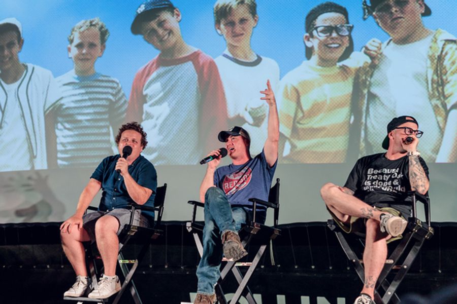 Photo Flash: The Cast of THE SANDLOT Reunited at Alamo Drafthouse! Image