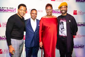 Derrick Baskin, Harriette Cole, Denée Bneton, Paul Tazewell and Lynn Nottage @ BroadwayWorld Derrick Baskin, Harriette Cole, Denée Bneton, Paul Tazewell and Lynn Nottage Photo