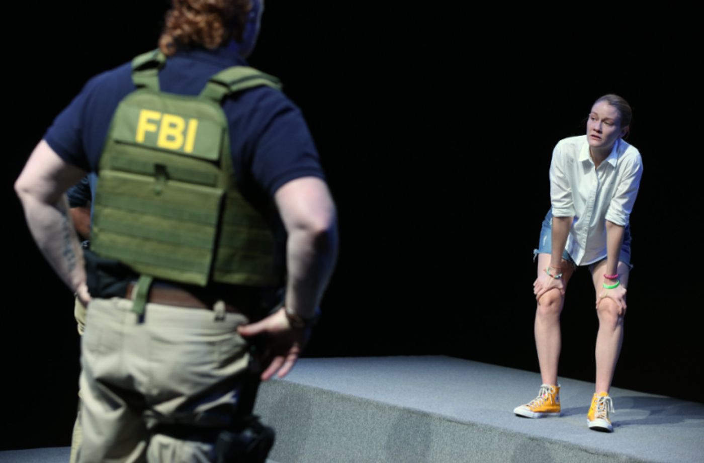 Review: Real Life Provides The Intriguing Script For Tina Satter's Tense Drama IS THIS A ROOM  Image