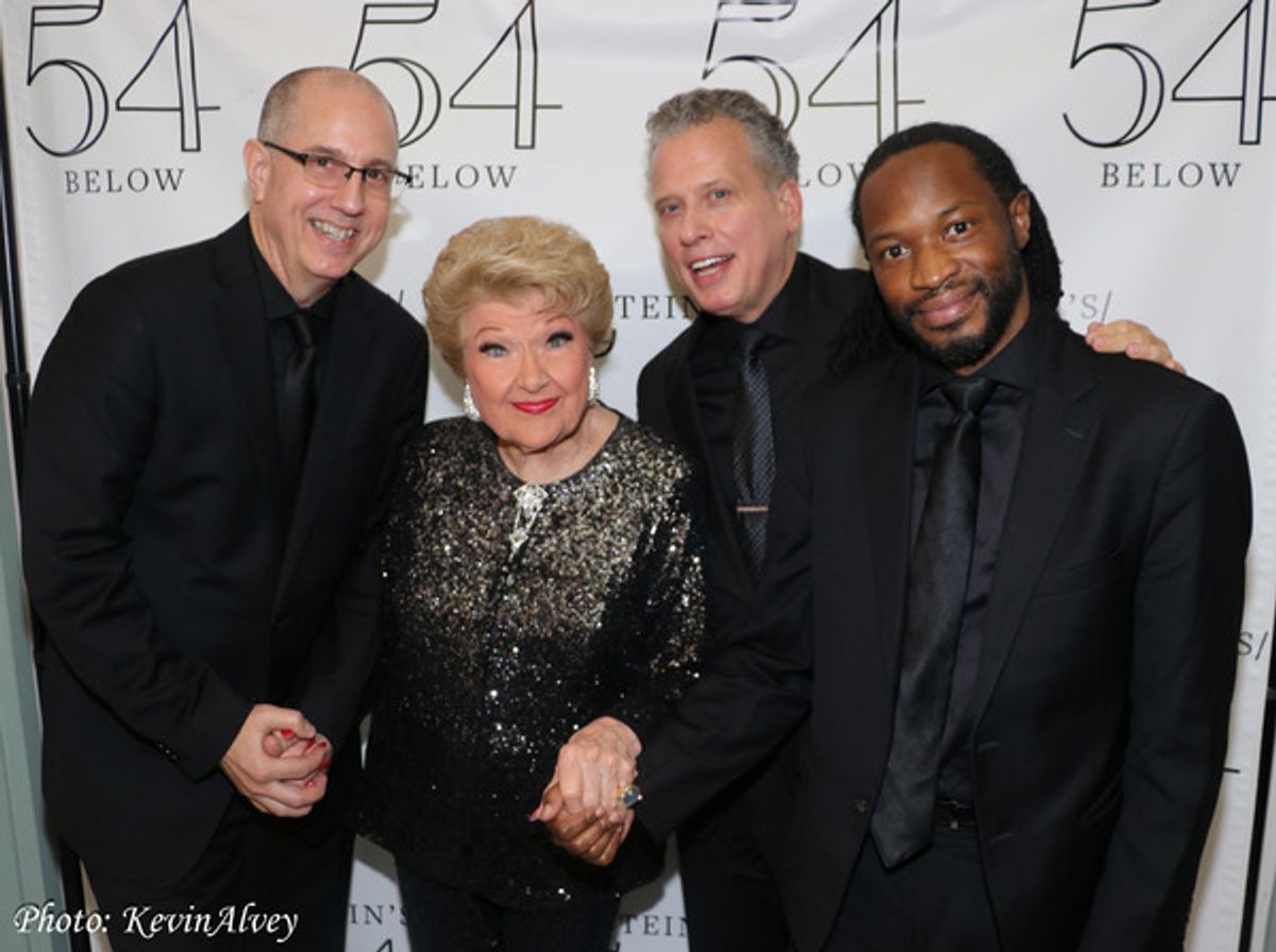 Tom Hubbard, Marilyn Maye, Billy Stritch, Mark McLean at 