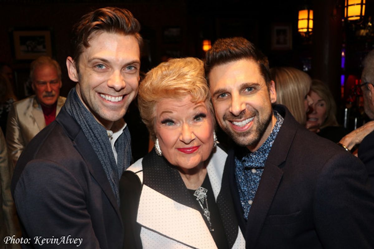 Michael Novak, Marilyn Maye, Josh Prince at 