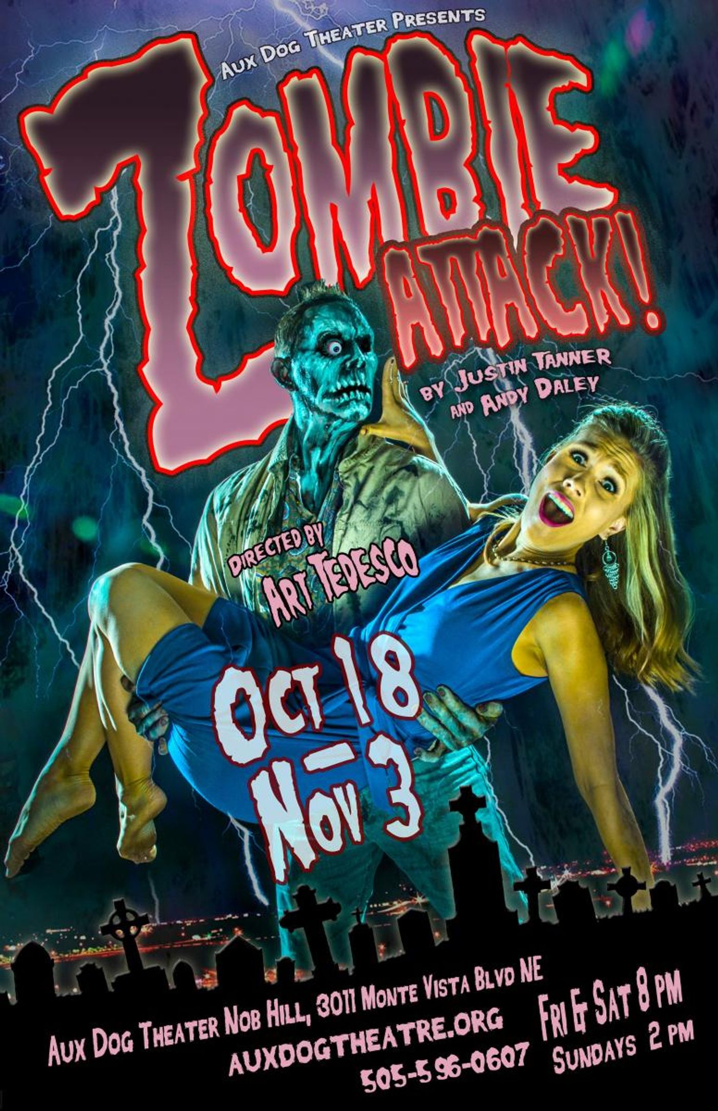 ZOMBIE ATTACK Comes to Aux Dog Theatre ZOMBIE ATTACK Comes to Aux Dog Theatre Image