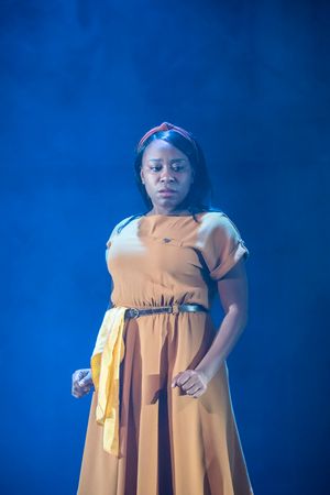 Some Like It Hip Hop by Prince, , , Written by Kate Prince and Felix Harrison,
Directed & Lyrics - Kate Prince,
Music- Josh Cohen & DJ Walde,
Choreography - Kate Prince, Tommy Franzen & Carrie-Anne Ingrouille,
Set Design - Ben Stones,
Costume Design - Ryan Chappell,
Lighting Design - Johanna Town, Zoo Nation, 2019, Orchis Theatre, Darford, Credit: JOhan Persson/ @ BroadwayWorld Some Like It Hip Hop by Prince, , , Written by Kate Prince and Felix Harrison,
Photo