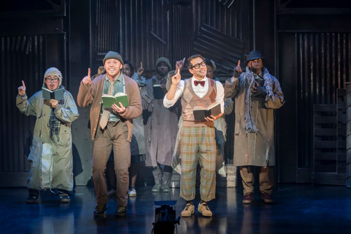 Some Like It Hip Hop by Prince,      , , Written by Kate Prince and Felix Harrison, 
Directed & Lyrics - Kate Prince,
Music- Josh Cohen & DJ Walde,
Choreography - Kate Prince, Tommy Franzen & Carrie-Anne Ingrouille,
Set Design -  Ben Stones,
Costume Design -  Ryan Chappell, 
Lighting Design - Johanna Town,  Zoo Nation, 2019, Orchis Theatre, Darford,  Credit: JOhan Persson/ at 