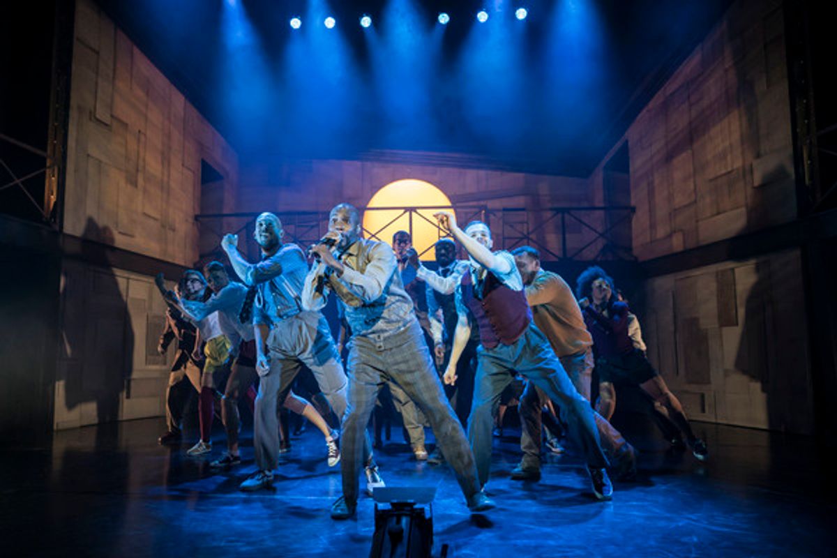 Some Like It Hip Hop by Prince,      , , Written by Kate Prince and Felix Harrison, 
Directed & Lyrics - Kate Prince,
Music- Josh Cohen & DJ Walde,
Choreography - Kate Prince, Tommy Franzen & Carrie-Anne Ingrouille,
Set Design -  Ben Stones,
Costume Design -  Ryan Chappell, 
Lighting Design - Johanna Town,  Zoo Nation, 2019, Orchis Theatre, Darford,  Credit: JOhan Persson/ at 