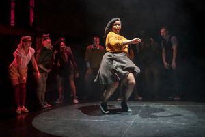 Some Like It Hip Hop by Prince, , , Written by Kate Prince and Felix Harrison,
Directed & Lyrics - Kate Prince,
Music- Josh Cohen & DJ Walde,
Choreography - Kate Prince, Tommy Franzen & Carrie-Anne Ingrouille,
Set Design - Ben Stones,
Costume Design - Ryan Chappell,
Lighting Design - Johanna Town, Zoo Nation, 2019, Orchis Theatre, Darford, Credit: JOhan Persson/ @ BroadwayWorld Some Like It Hip Hop by Prince, , , Written by Kate Prince and Felix Harrison,
Photo