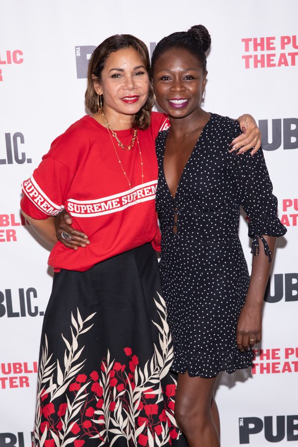Photo Flash: The Public Theater Celebrates Opening Night of FOR COLORED GIRLS — photo 2 of 24