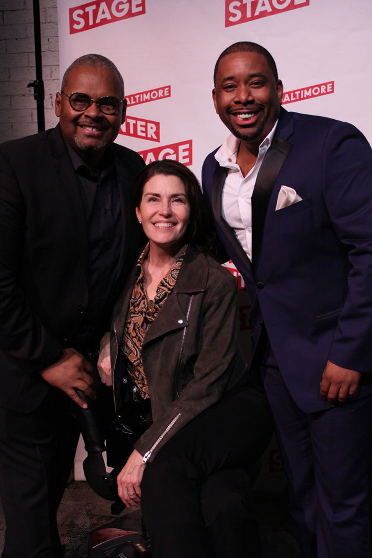 Ron Simmons, Diana DiMenna, and Brian Moreland at 