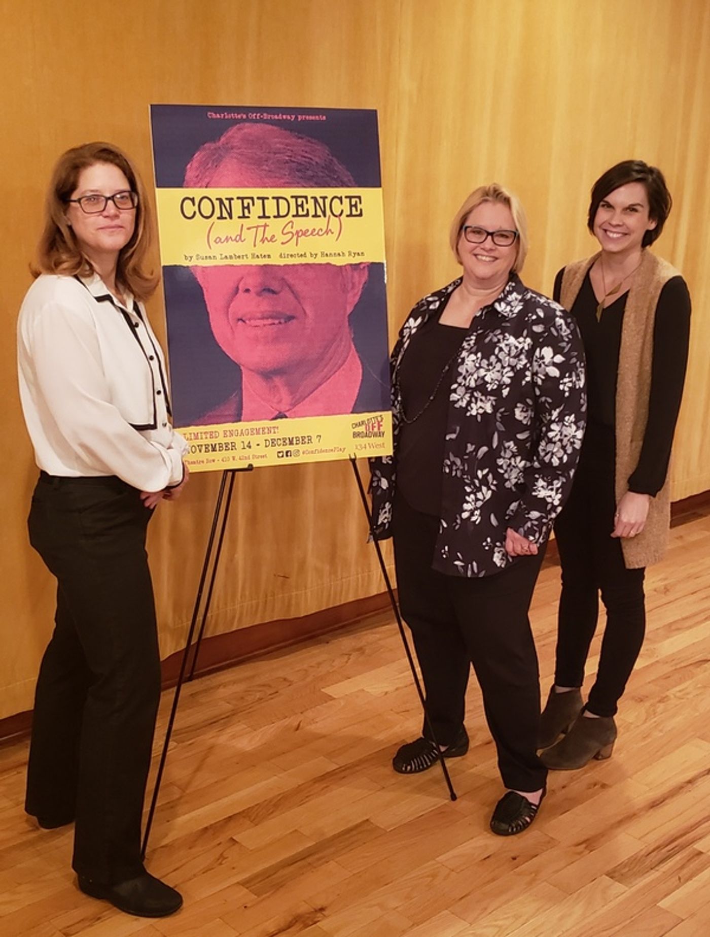 Photo Flash: Meet The Cast of The Off-Broadway Premiere of CONFIDENCE (AND THE SPEECH)  Image