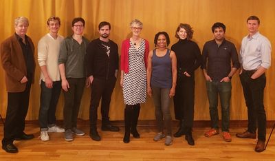 Mark Coffin, Zach Fifer, James Penca, Stephen Stout, Sarah Dacey Charles, April Armst Photo