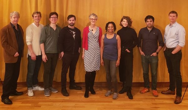 Mark Coffin, Zach Fifer, James Penca, Stephen Stout, Sarah Dacey Charles, April Armst Photo