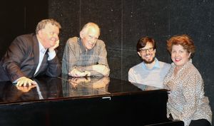 James Morgan (York Producing Artistic Director),
Michael Montel (director), Deniz Cordell (music director), Klea Blackhurst
@ BroadwayWorld James Morgan (York Producing Artistic Director),
Michael Montel (director), Deniz Co Photo