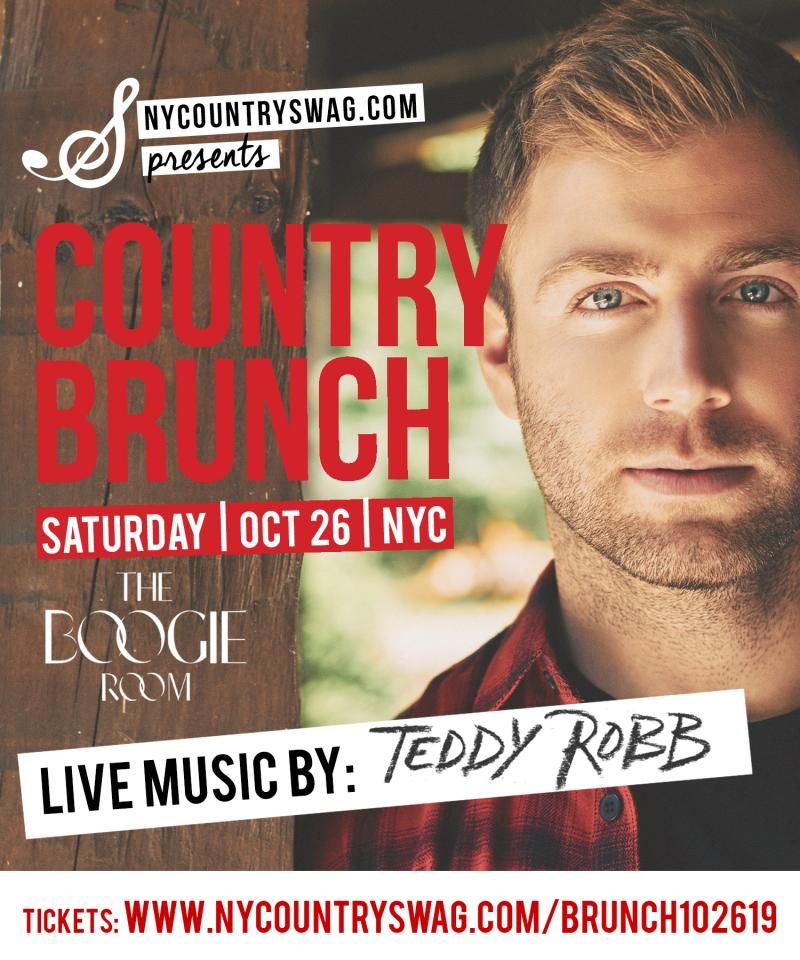 NY COUNTRY SWAG has Saturday Brunch Event 10/26 at The Boogie Room in NYC  Image
