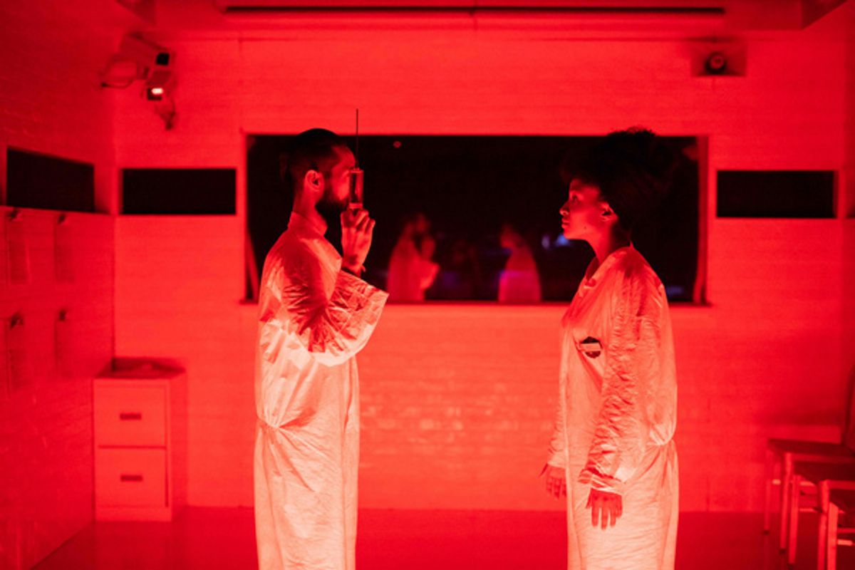 Joe Rivera and Nicolette Ellis at 