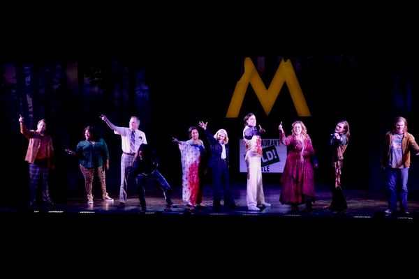 The Cast of Scotland, Pa. that includes Jeb Bron, Jay Armstrong Johnson Taylor Iman J Photo