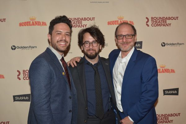 Adam Gwon Michael Mitnick and Lonny Price Photo