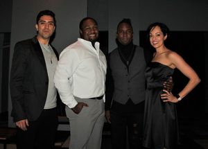 Abraham Makany, Shabazz Green, Roderick Lawrence and Salma Shaw Photo
