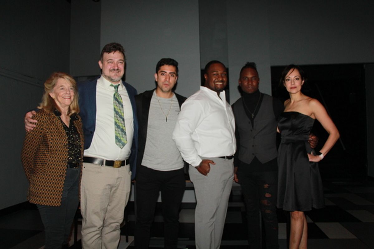 Cherry Lanes Frances Hill, Director Kristan Seemel, Abraham Makany, Shabazz Green, Roderick Lawrence and Salma Shaw at 