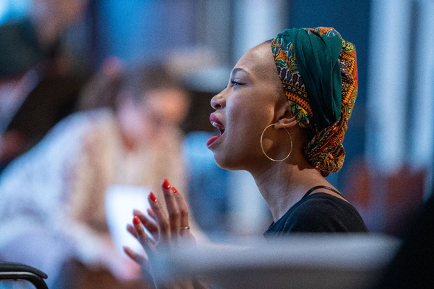 Photo Flash: In Rehearsal For LINDIWE At Steppenwolf Theatre Company  Image