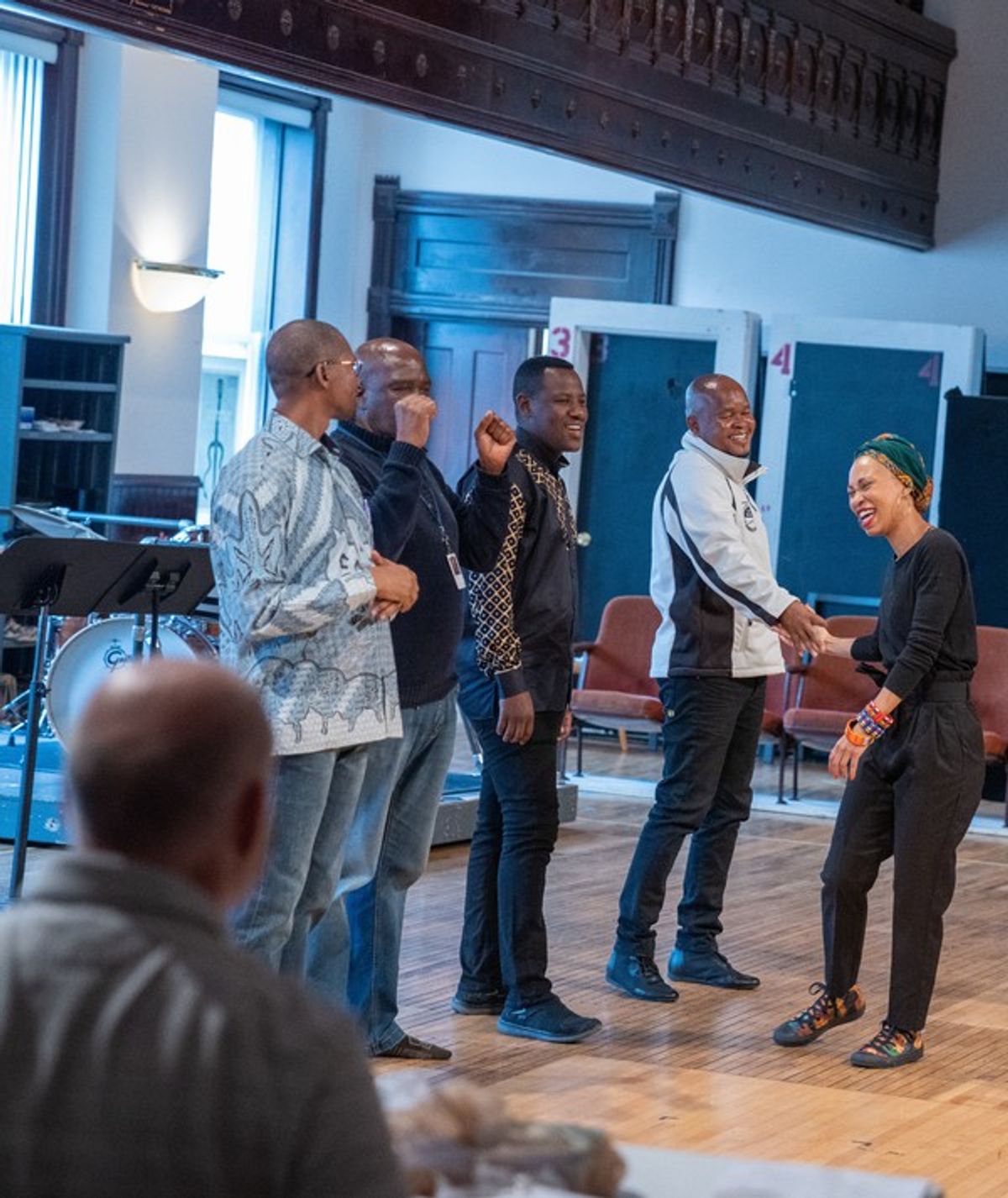 Ladysmith Black Mambazo, Nondumiso Tembe at 