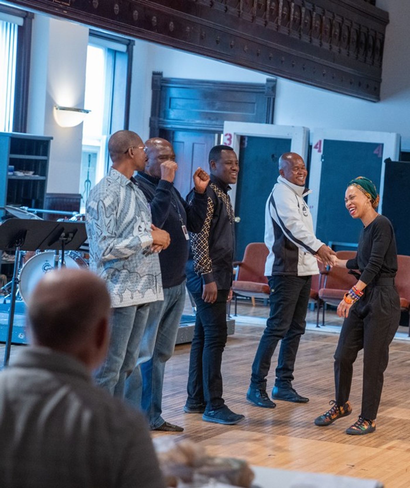 Photo Flash: In Rehearsal For LINDIWE At Steppenwolf Theatre Company  Image