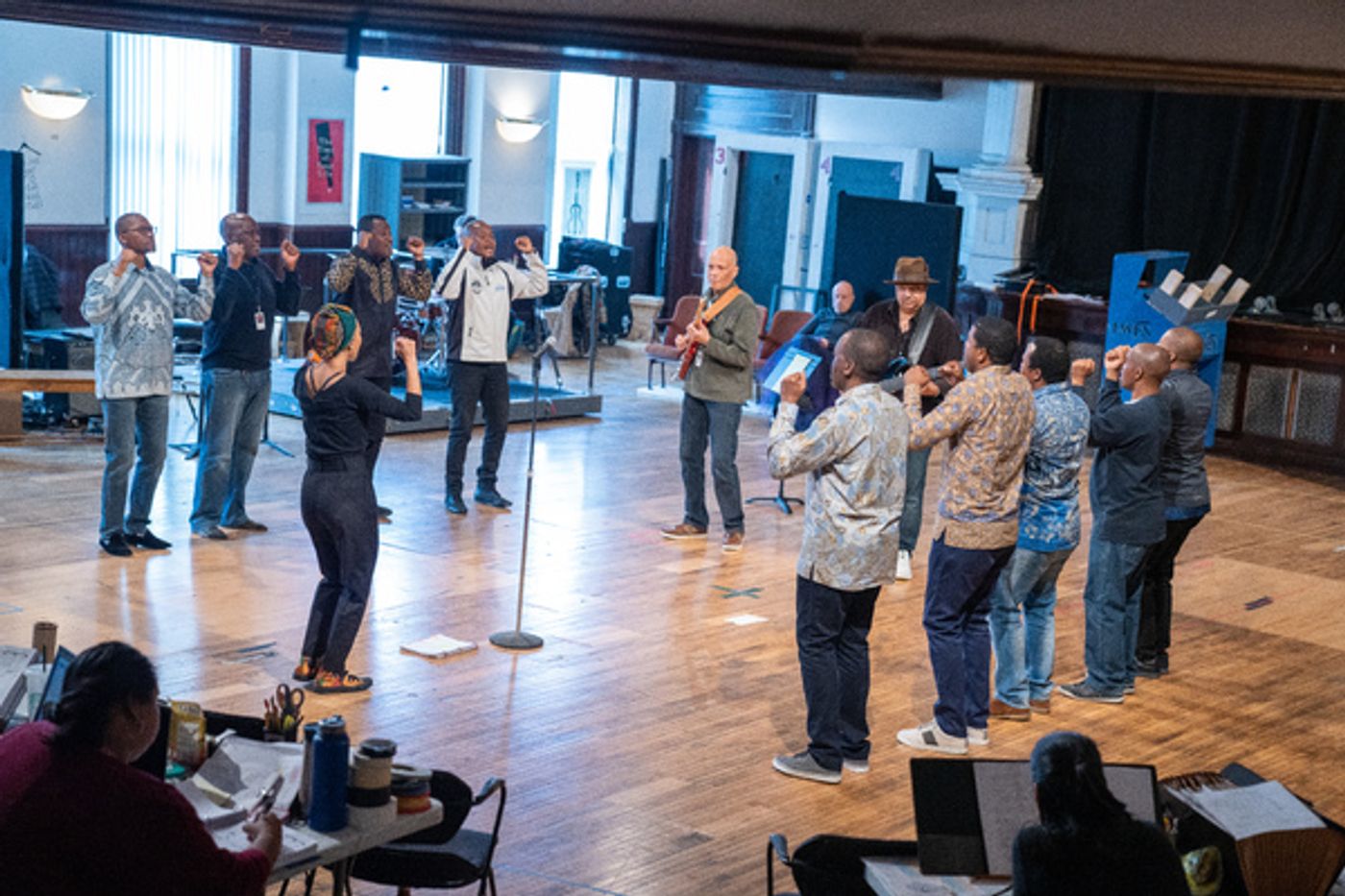 Photo Flash: In Rehearsal For LINDIWE At Steppenwolf Theatre Company  Image