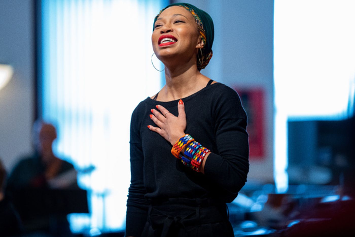 Photo Flash: In Rehearsal For LINDIWE At Steppenwolf Theatre Company  Image