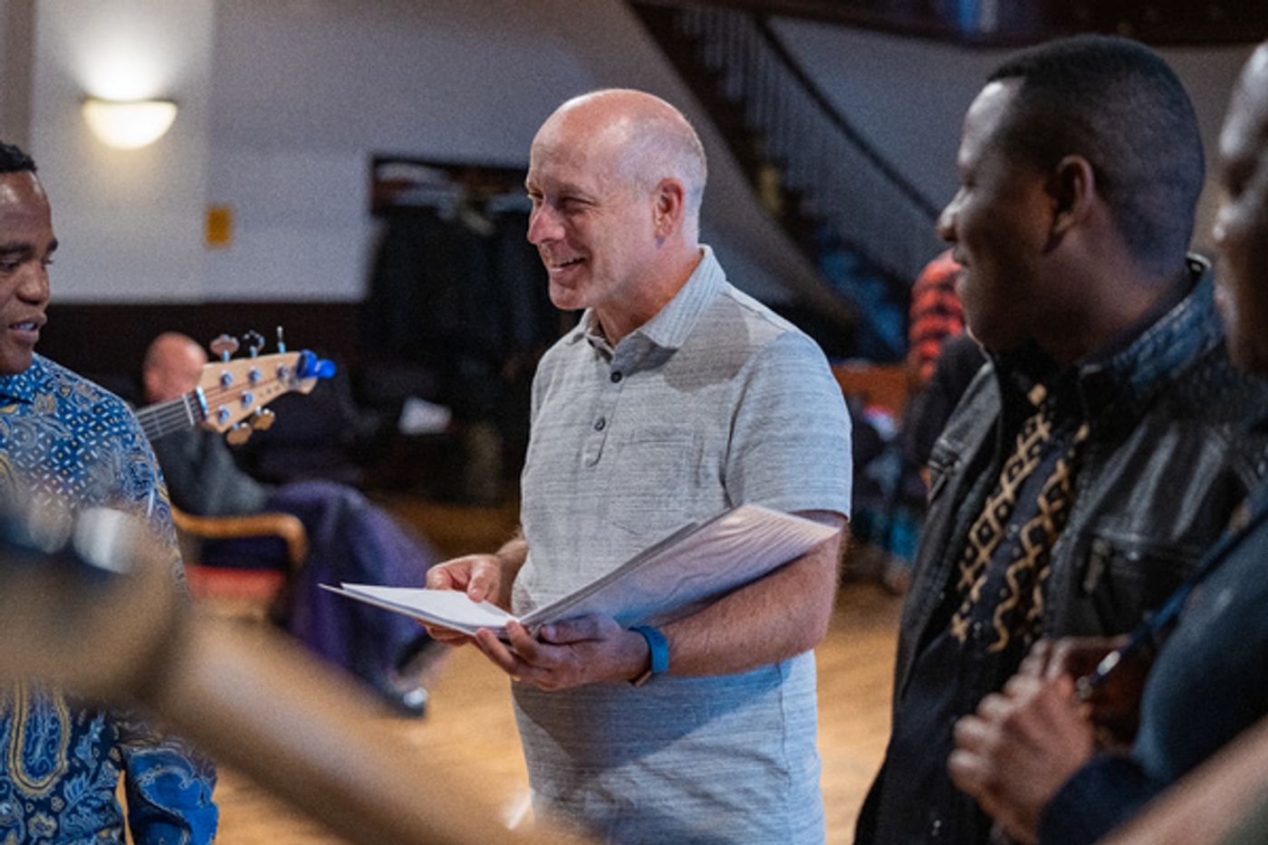 Photo Flash: In Rehearsal For LINDIWE At Steppenwolf Theatre Company  Image