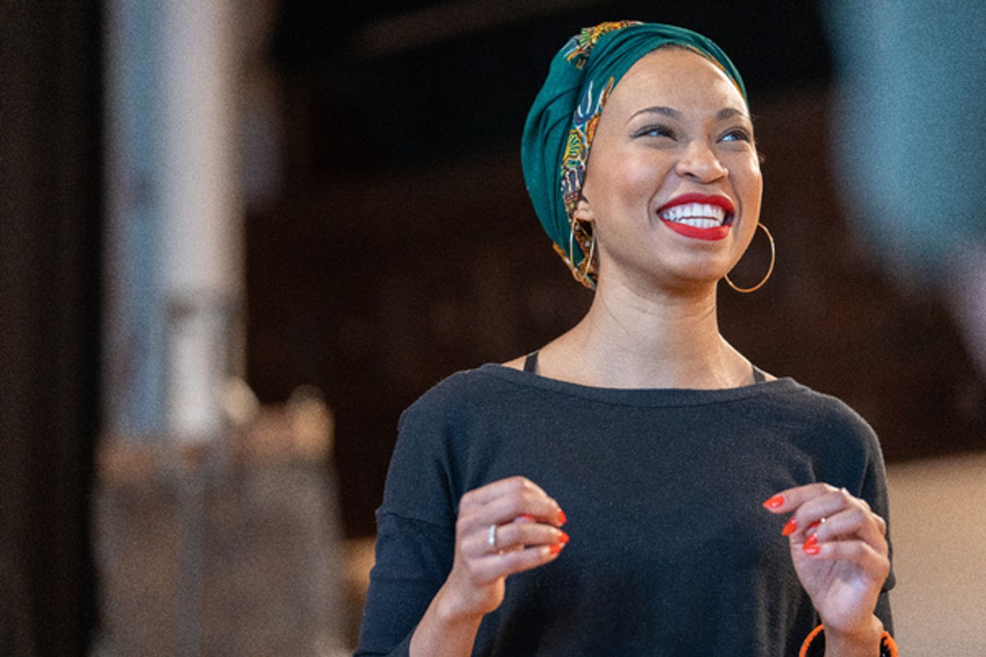 Photo Flash: In Rehearsal For LINDIWE At Steppenwolf Theatre Company  Image