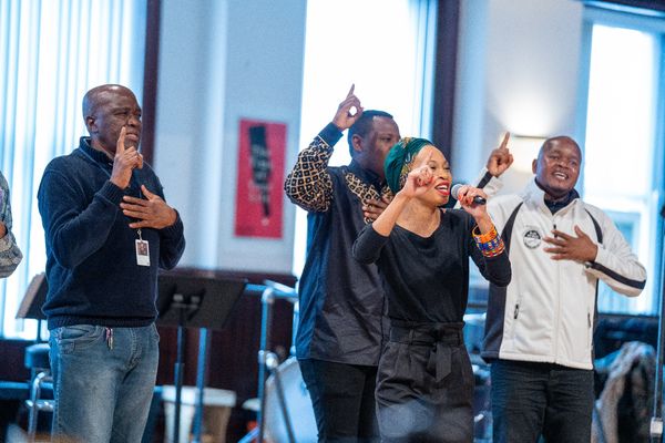 Nondumiso Tembe, Ladysmith Black Mambazo Photo