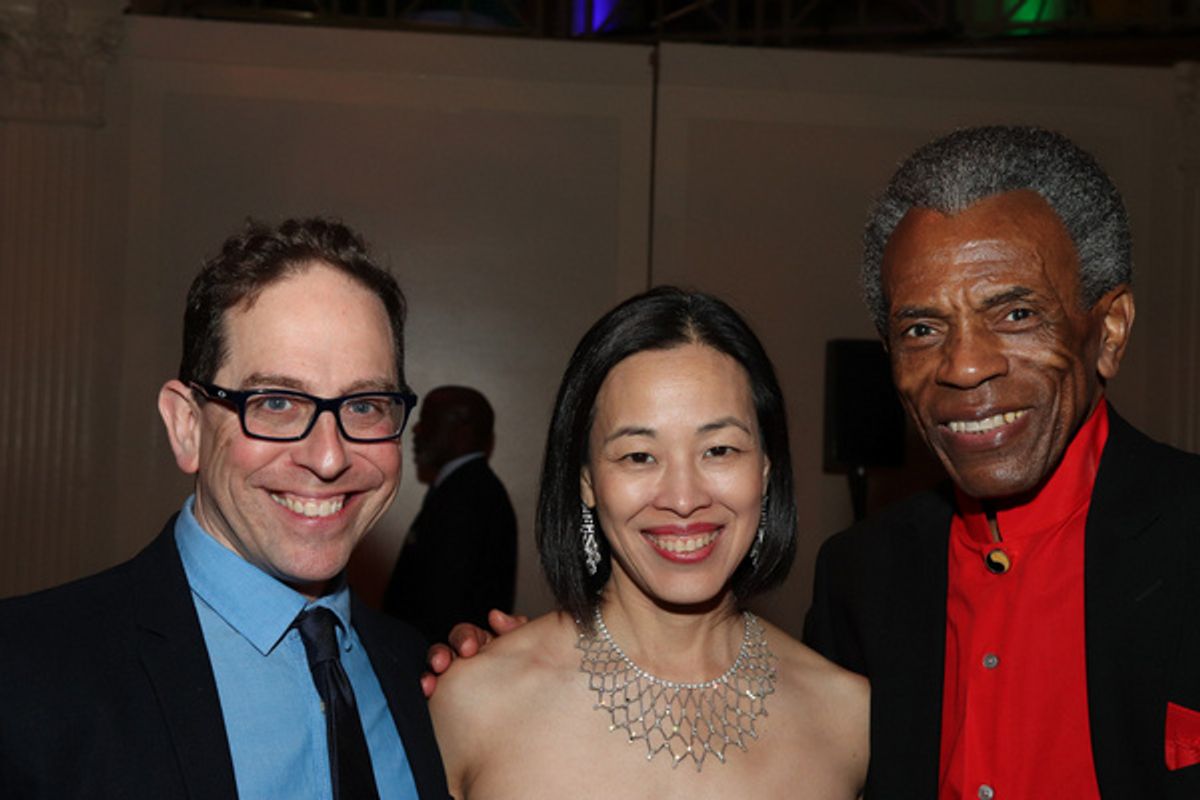 Garth Kravits, Lia Chang and Andre De Shields at 