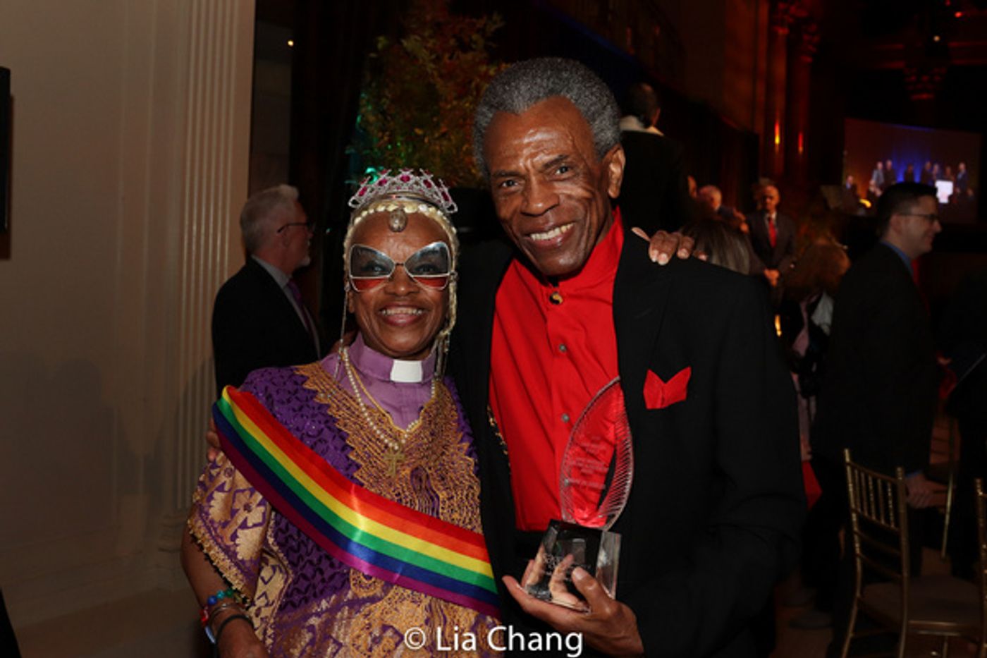 Photo Flash: André De Shields, Leslie Jordan And Stacey Friedman Honored At SAGE Awards & Gala Photo Flash: André De Shields, Leslie Jordan And Stacey Friedman Honored At SAGE Awards & Gala Image