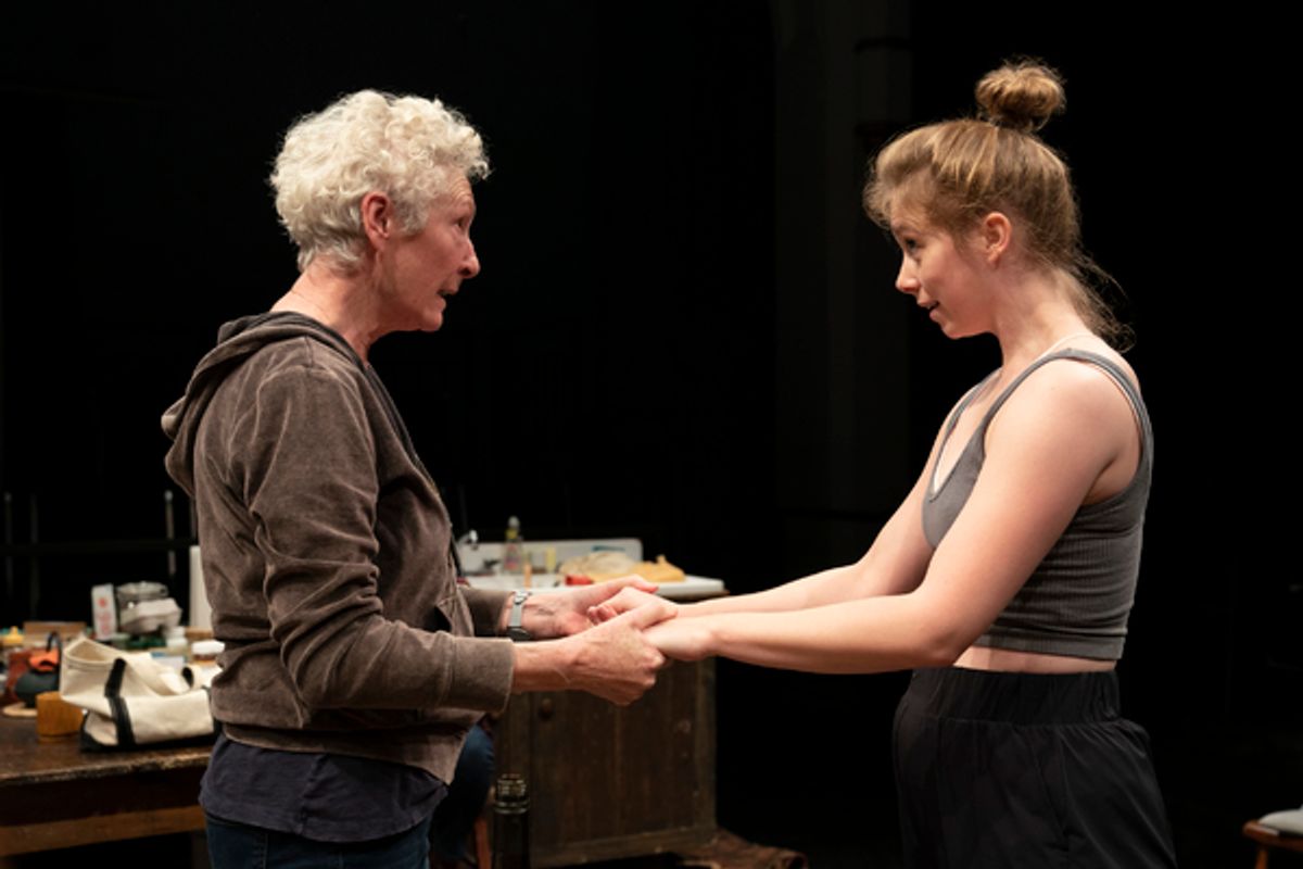 Brenda Wehle and Charlotte Bydwell at 