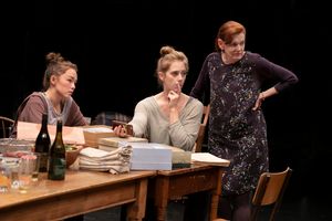 Matilda Sakamoto, Charlotte Bydwell, and Haviland Morris Photo