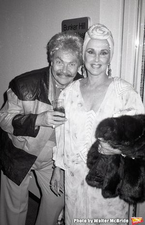 Rip Taylor and friend during the APLA Benefit at the Boaventure Hotel on September 19 Photo