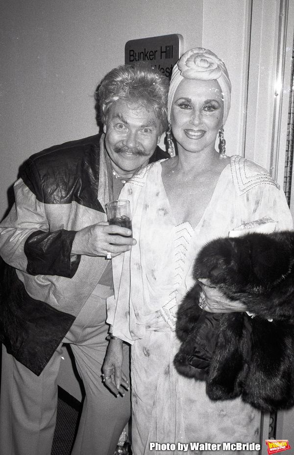 Rip Taylor and friend during the APLA Benefit at the Boaventure Hotel on September 19 Photo