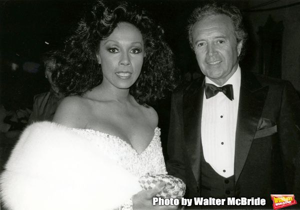 Diahann Carroll and Vic Damone during 38th Annual Primetime Emmy Awards at Pasadena C Photo
