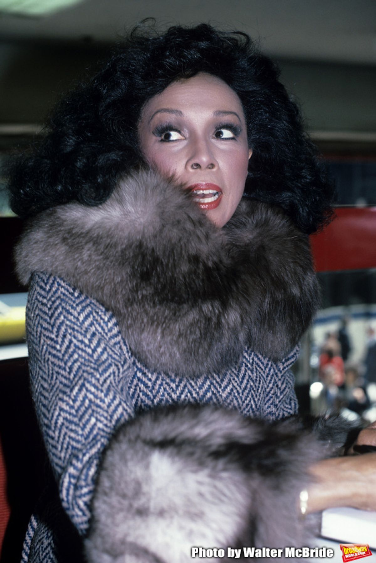 Diahann Carroll photographed at Barnes & Noble in NYC in April, 1986. at 
