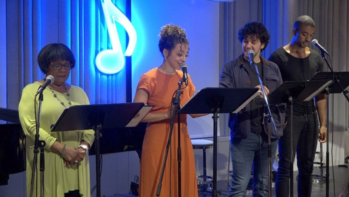 Tina Fabrique, Claire Saunders, David Spadora, Christian Dante White at 