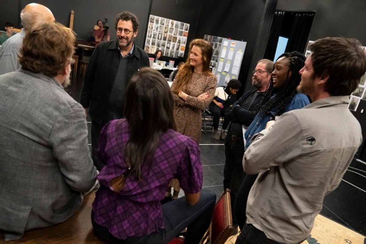 Oskar Eustis and Tony Kushner at 