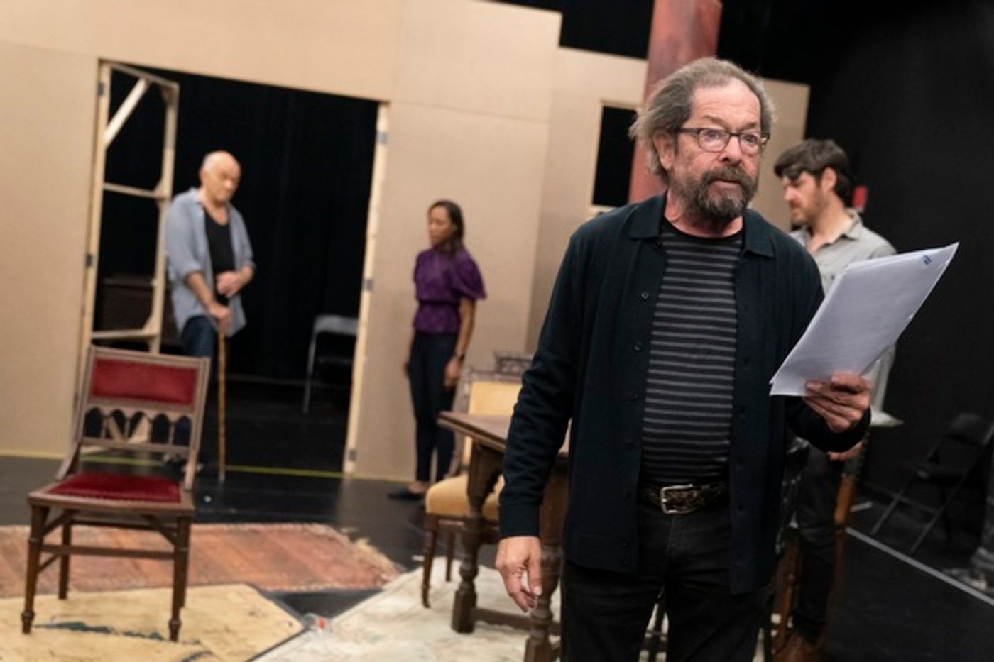 Photo Flash: In Rehearsal with A BRIGHT ROOM CALLED DAY  Image